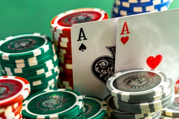 Live-dealer gaming studio with professional equipment and dealers